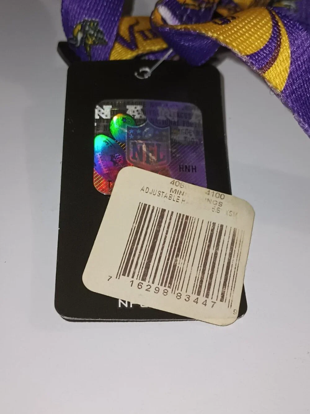 NEW Minnesota Vikings NFL Adjustable Pet Harness XS